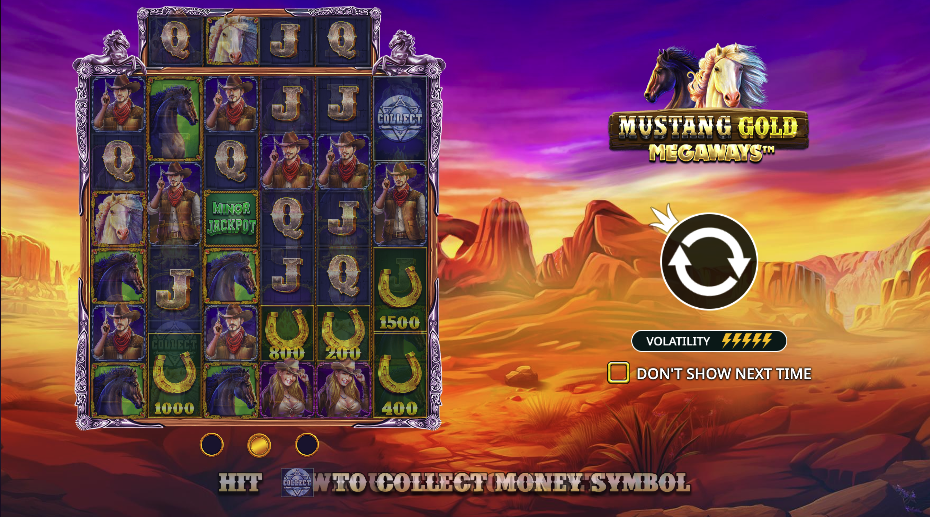 Mustang Gold slot Mustang Gold (Pragmatic Play)